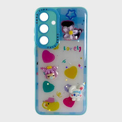 Samsung Galaxy S24 Plus Mobimax Cartoon Soft TPU Ledies Cover & Case Dohans