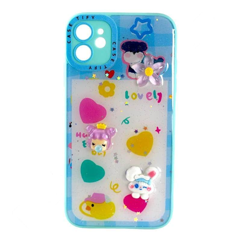 iPhone 11 Mobimax Cartoon Soft TPU Ledies Cover & Case Dohans