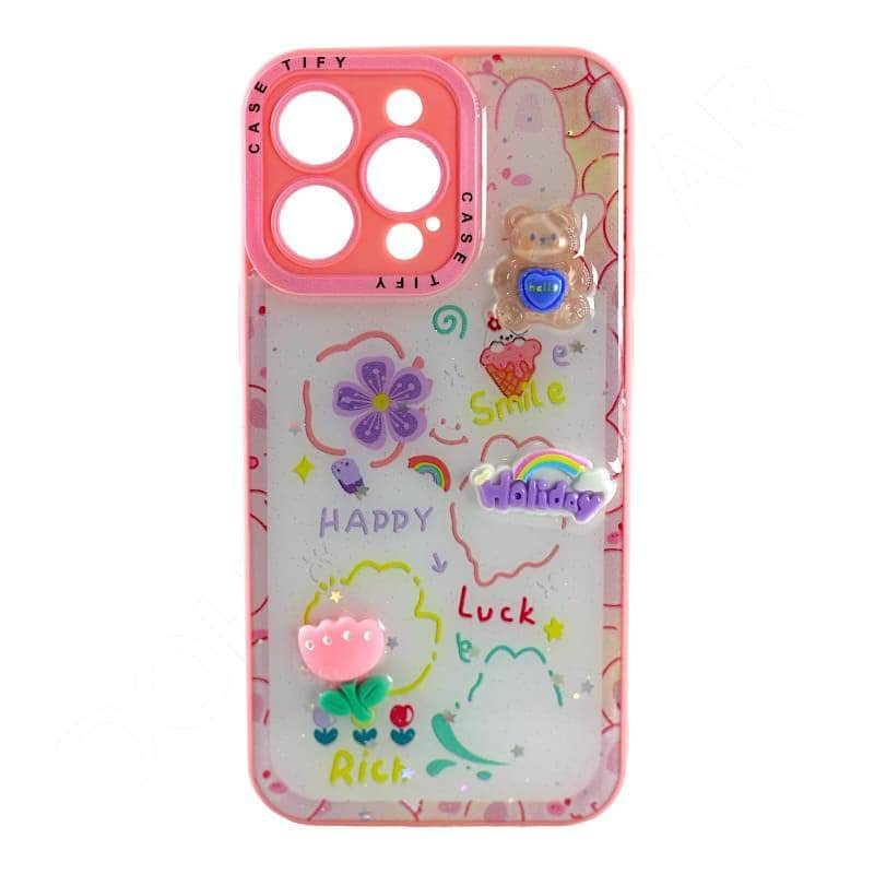 iPhone 14 Pro Max Mobimax Cartoon Soft TPU Ledies Cover & Case Dohans