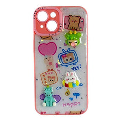 iPhone 15 Mobimax Cartoon Soft TPU Ledies Cover & Case Dohans