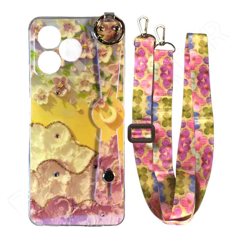 Dohans Mobile Phone Cases Design 4 Realme C53 Painting Lanyard Cover & Case