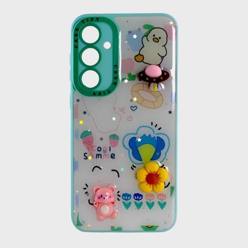 Samsung Galaxy S23 FE Mobimax Cartoon Soft TPU Ledies Cover & Case Dohans