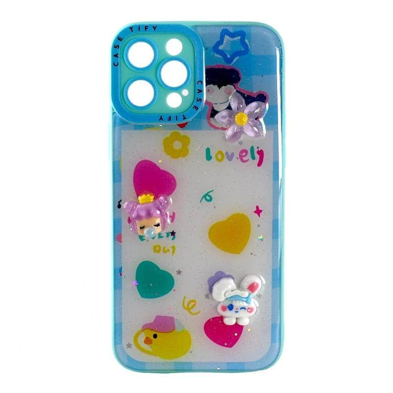 iPhone 12 Pro Max Mobimax Cartoon Soft TPU Ledies Cover & Case Dohans