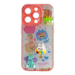 iPhone 15 Pro Mobimax Cartoon Soft TPU Ledies Cover & Case Dohans