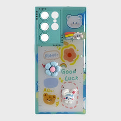 Samsung Galaxy S22 Ultra Mobimax Cartoon Soft TPU Ledies Cover & Case Dohans