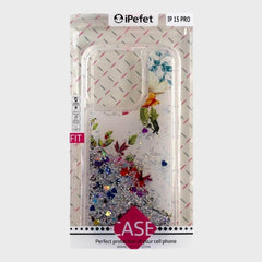 iPhone 15 Pro Fancy Glitter Cover & Case Dohans