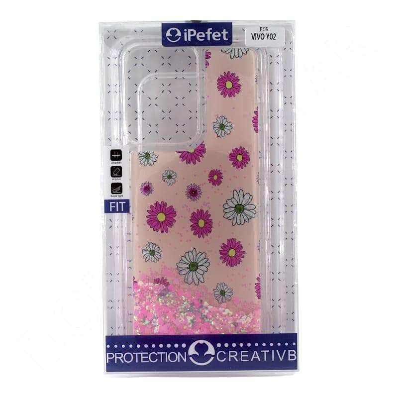 Vivo Y02 Glitter Case & Cover Dohans