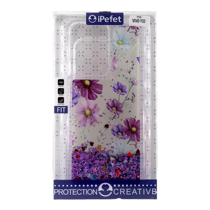 Vivo Y02 Glitter Case & Cover Dohans