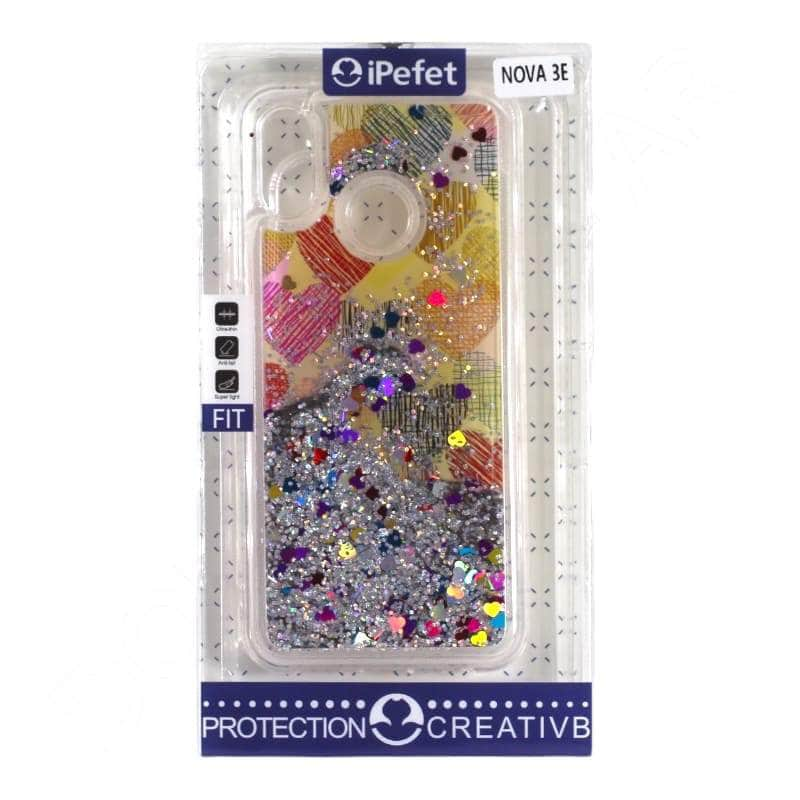 Huawei Nova 3E Glitter Cover Dohans