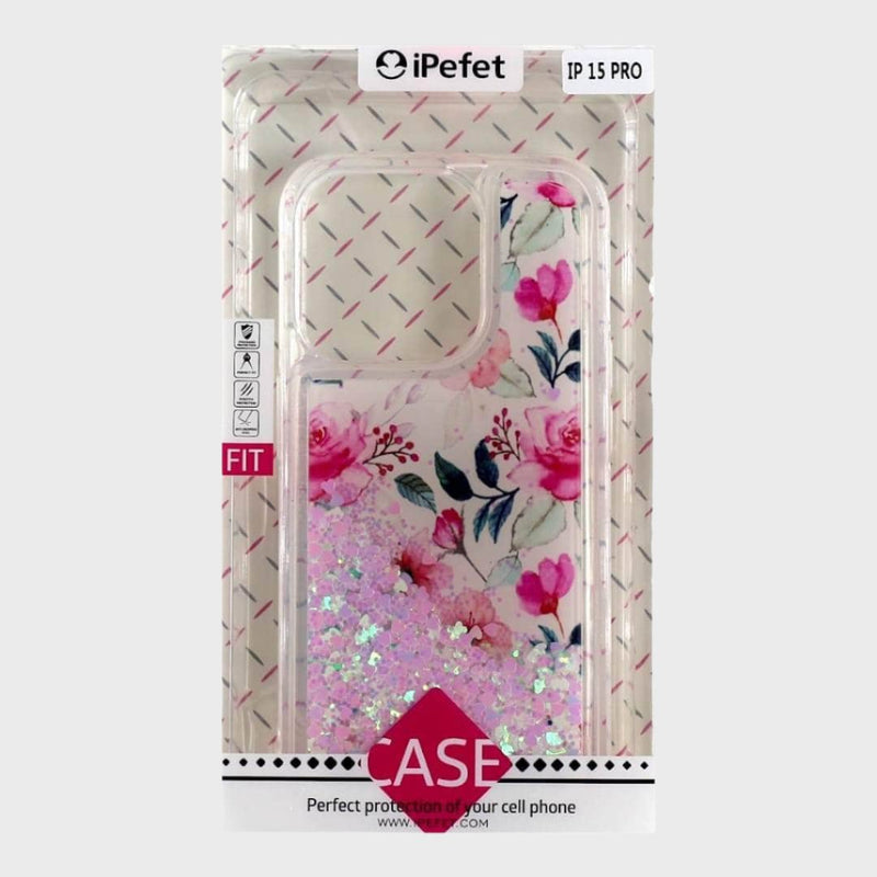 iPhone 15 Pro Fancy Glitter Cover & Case Dohans