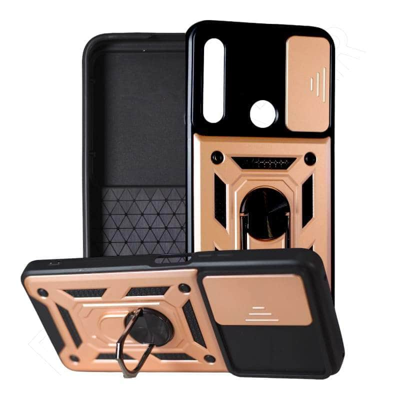 Dohans Mobile Phone Cases Gold Huawei Y9 Prime 2019 Camera Protection Magnetic Ring Cover & Case