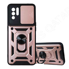 Dohans Mobile Phone Cases Gold Oppo Reno6 Z Camera Protection Magnetic Ring Cover & Case