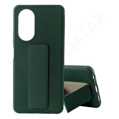 Dohans Mobile Phone Cases Green Oppo A38 Magnetic Strap & Stand Cover & Case