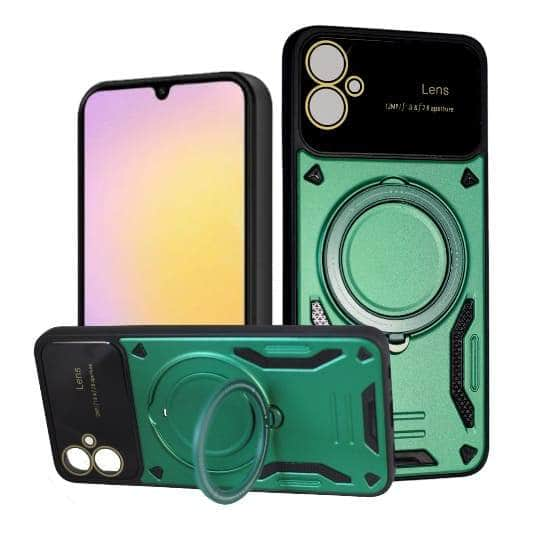 Dohans Mobile Phone Cases Green Samsung Galaxy A05 Lens Protective Hard Ring Cover & Case