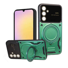 Dohans Mobile Phone Cases Green Samsung Galaxy A05S Lens Protective Hard Ring Cover & Case