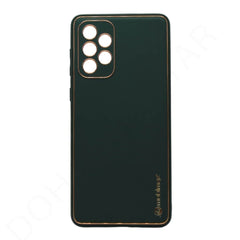 Dohans Mobile Phone Cases Green Samsung Galaxy A23 4G/ 5G Mobimax Gold Border Premium Leather Cover & Cases