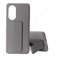 Dohans Mobile Phone Cases Grey Oppo A38 Magnetic Strap & Stand Cover & Case