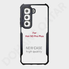 Dohans Mobile Phone Cases Infinix Hot 50 Pro Plus Transparent Black Border Cover & Case