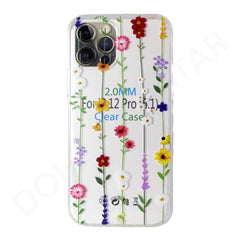 iPhone 12 Pro Max - Flower Transparent Cover Dohans