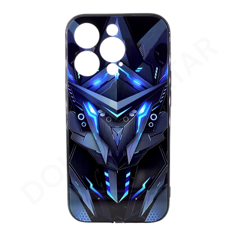 iPhone 14 Pro Max Mech Pattern LED Cover & Case Dohans