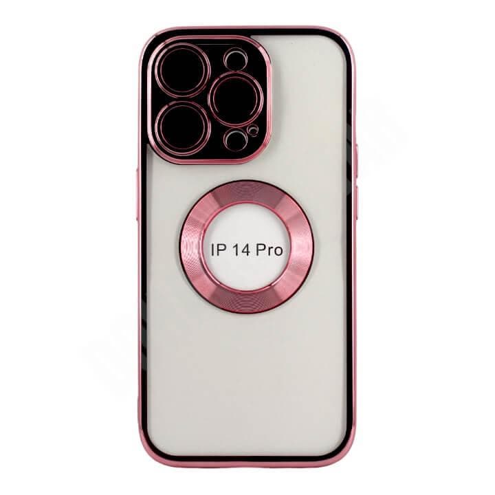 Dohans Mobile Phone Cases iPhone 14 Pro - Premium 6D Plating Transparent Silicone Cover with  Camera Film