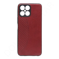 Dohans Mobile Phone Cases Maroon Honor X8 4G Fashion Back Case & Cover