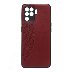Dohans Mobile Phone cases Maroon Oppo F19 Pro Fashion Back Case & Cover