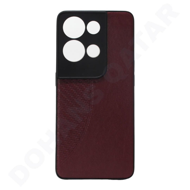 Dohans Mobile Phone Cases Maroon Oppo Reno8 Pro Plus Fashion Back Case & Cover