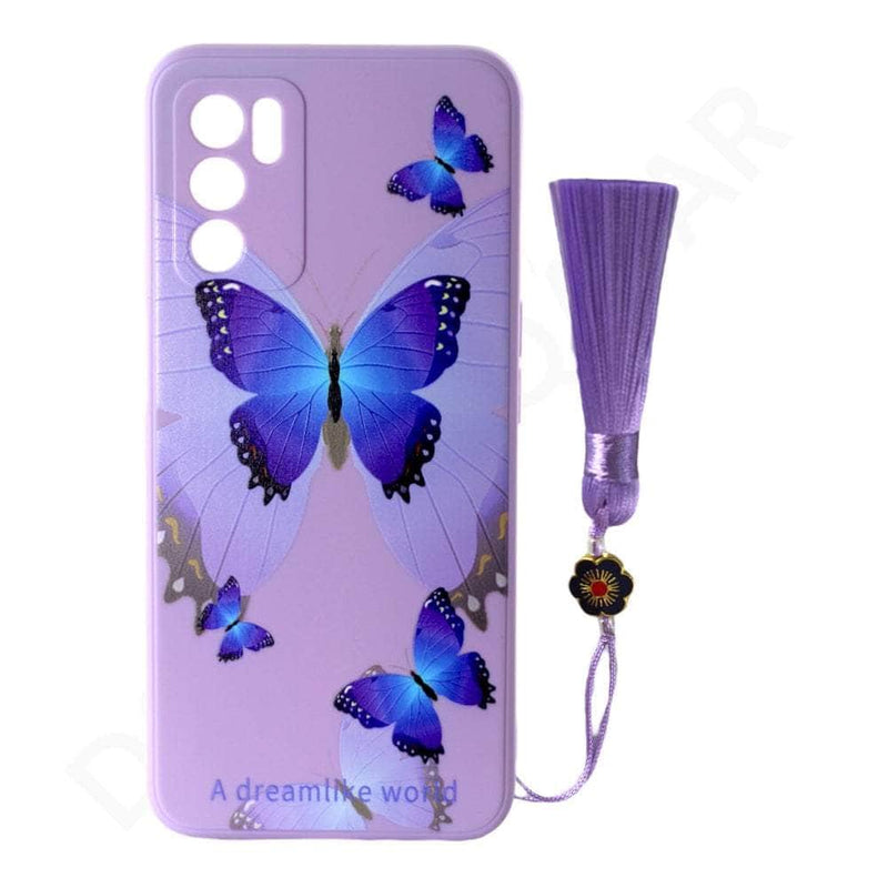 Oppo A16 Butterfly Tessel Cover & Case Dohans