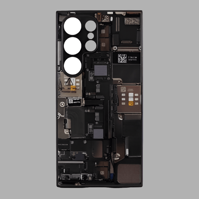 Dohans Mobile Phone Cases option-2 Samsung Galaxy S24 Ultra Circuit Print Cover & Case
