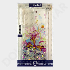 Dohans Mobile Phone Cases Option 2 Vivo Y27  Glitter Back Flower Case & Cover