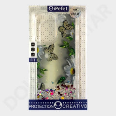 Dohans Mobile Phone Cases Option 3 Vivo Y27  Glitter Back Flower Case & Cover