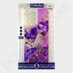 Dohans Mobile Phone Cases Option 5 Vivo Y27  Glitter Back Flower Case & Cover