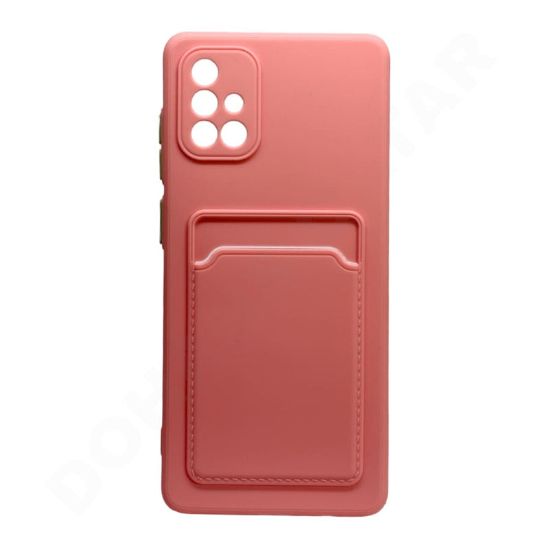 Dohans Mobile Phone Cases Pink Samsung Galaxy A71 4G Card Holder Cover & Cases