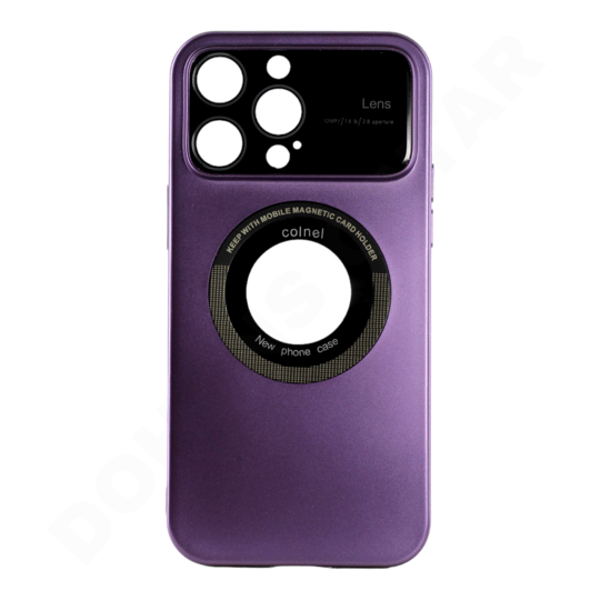 Dohans Mobile Phone Cases Purple iPhone 13 Pro Max Colnel Lens Cover & Case
