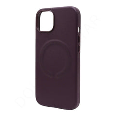 Dohans Mobile Phone Cases Purple iPhone 14 Magsafe Leather Case & Covers