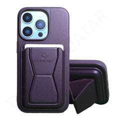 Dohans Mobile Phone Cases Purple iPhone 14 Pro Mobimax Cardholder Stand Cases & Cover