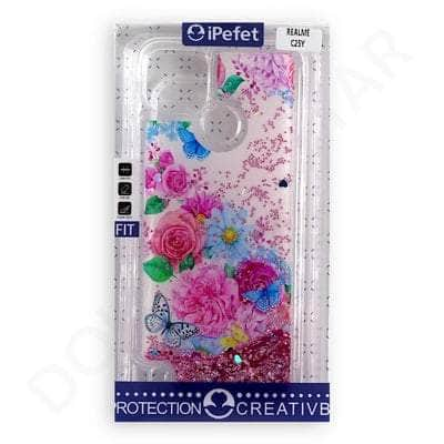 Realme C25Y Fancy Glitter Cover & Case Dohans