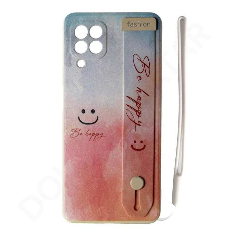 Samsung Galaxy A22 4G Happy Wristband Cover & Case Dohans