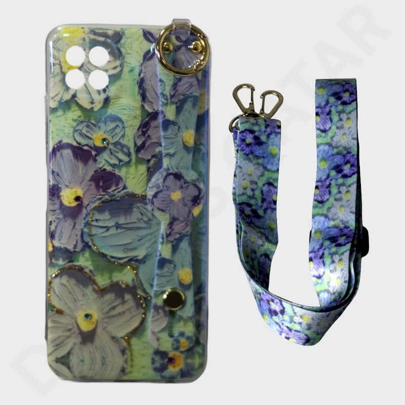 Dohans Mobile Phone Cases Samsung Galaxy A22 5G Painting Lanyard Cover & Case