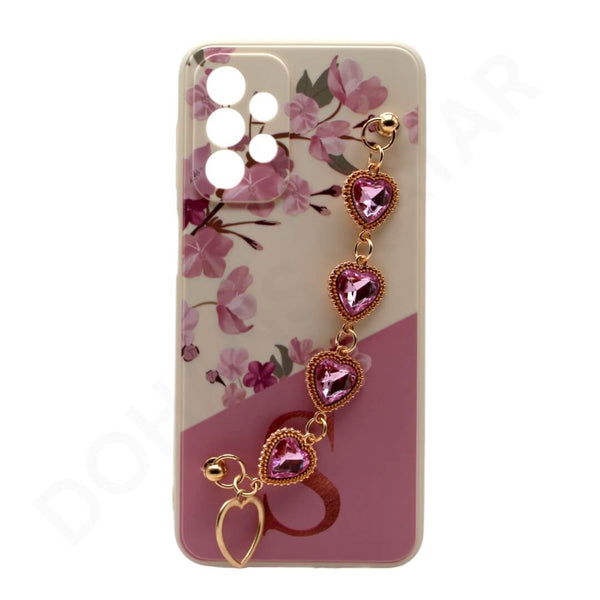 Samsung Galaxy A32 4G Little Hearts Hand Strap Case Cover