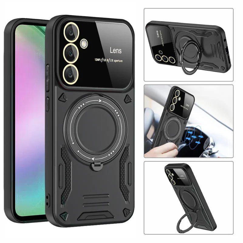 Samsung Galaxy A55 Lens Protective Hard Ring Cover & Case Dohans