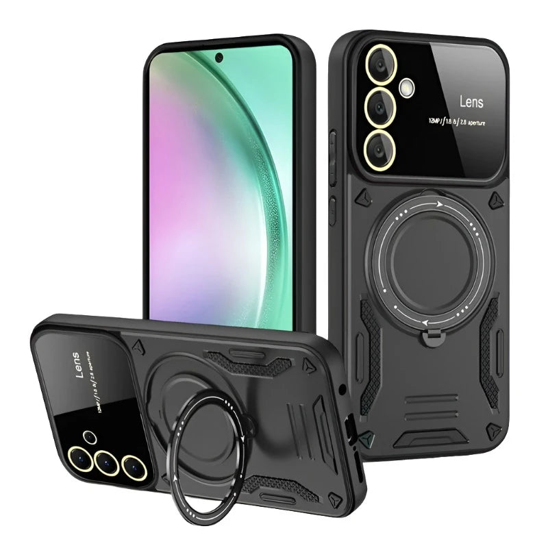 Samsung Galaxy A55 Lens Protective Hard Ring Cover & Case Dohans