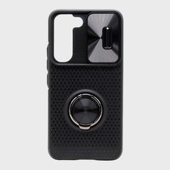 Dohans Mobile Phone Cases Samsung Galaxy S22 Push Lens Protector Ring Case & Cover