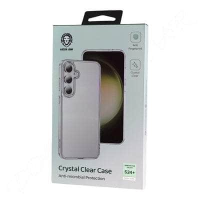 Samsung Galaxy S24 Green Lion Crystal Clear Cover & Case Dohans