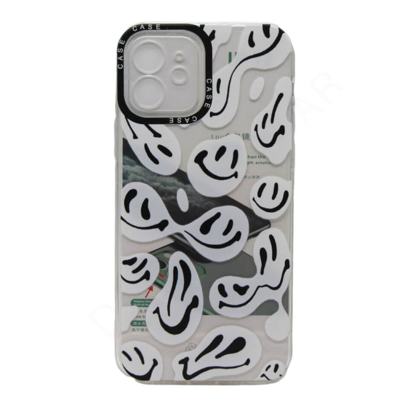 Dohans Mobile Phone Cases White iPhone 12 Mini Emoji Printed Cover & Cases