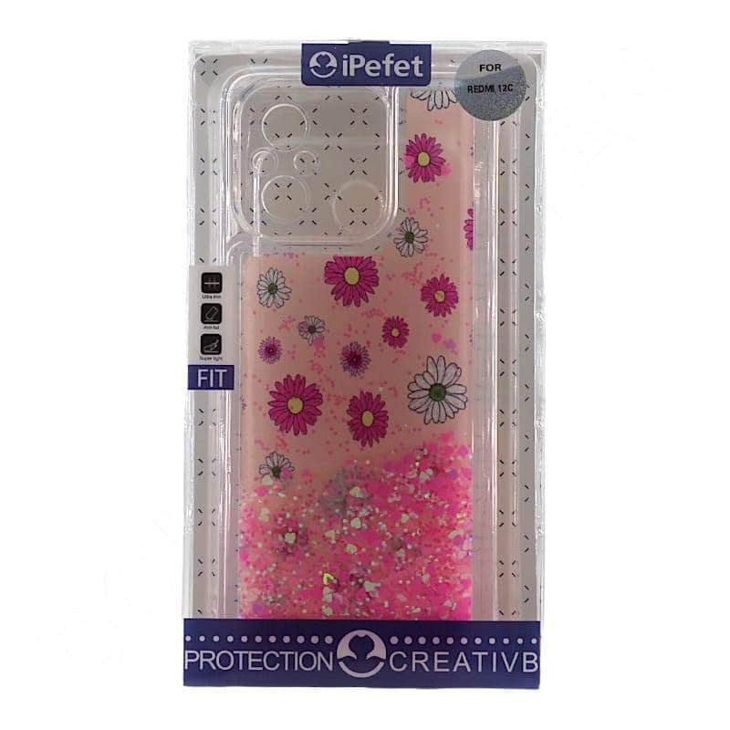 Xiaomi Redmi 12C / Poco C55 4G Glitter Cover & Case Dohans