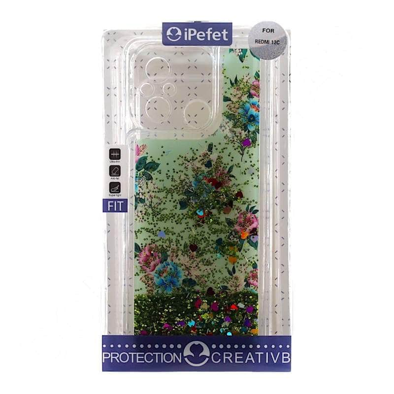 Xiaomi Redmi 12C / Poco C55 4G Glitter Cover & Case Dohans