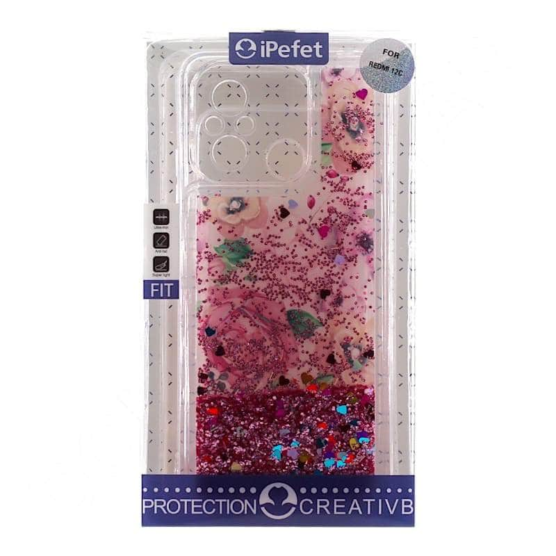 Xiaomi Redmi 12C / Poco C55 4G Glitter Cover & Case Dohans