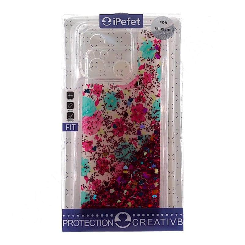 Xiaomi Redmi 12C / Poco C55 4G Glitter Cover & Case Dohans